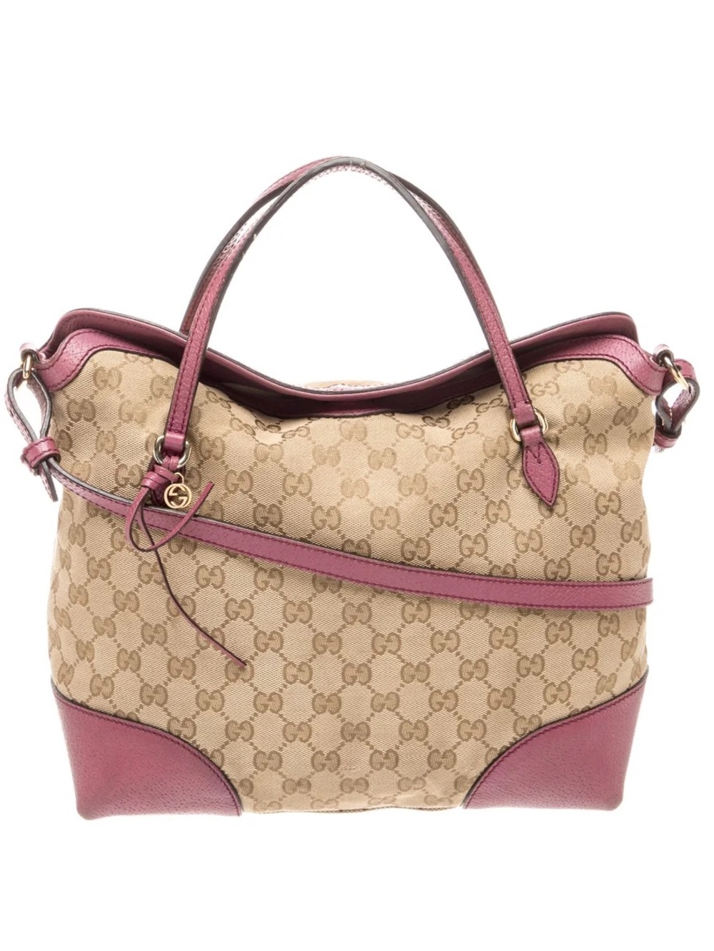 GUCCI Bree Convertible Top Handle Bag with Crossbody Strap